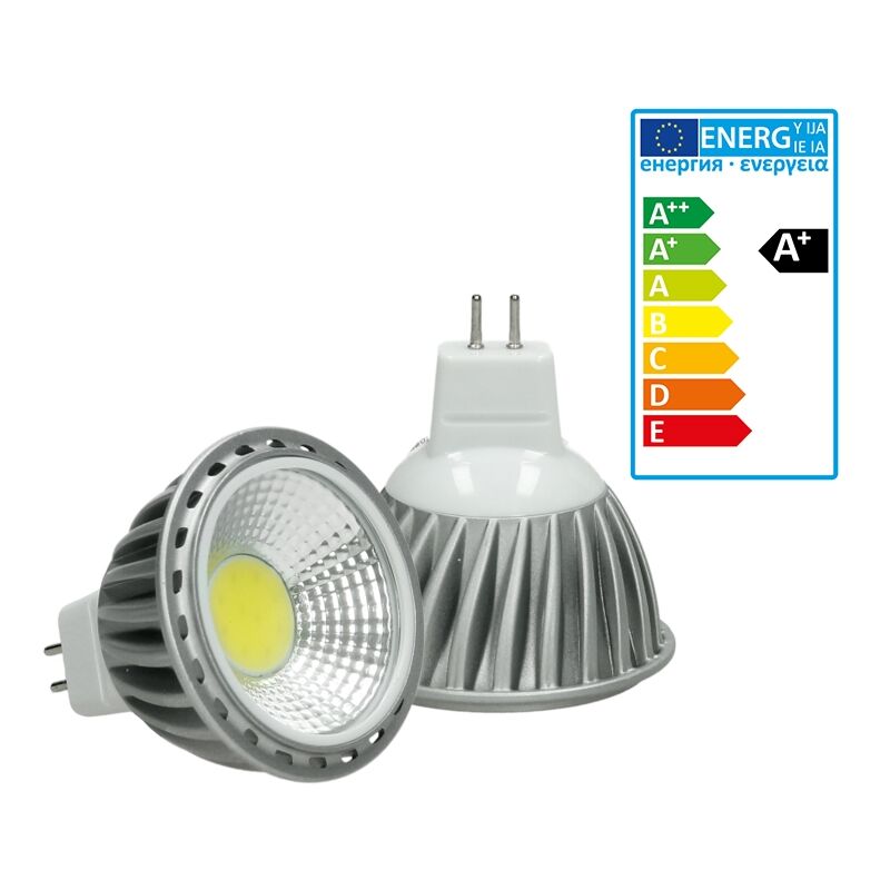 

LED COB MR16 Spot bombilla lámpara de foco con iluminación blanco cálido 6W