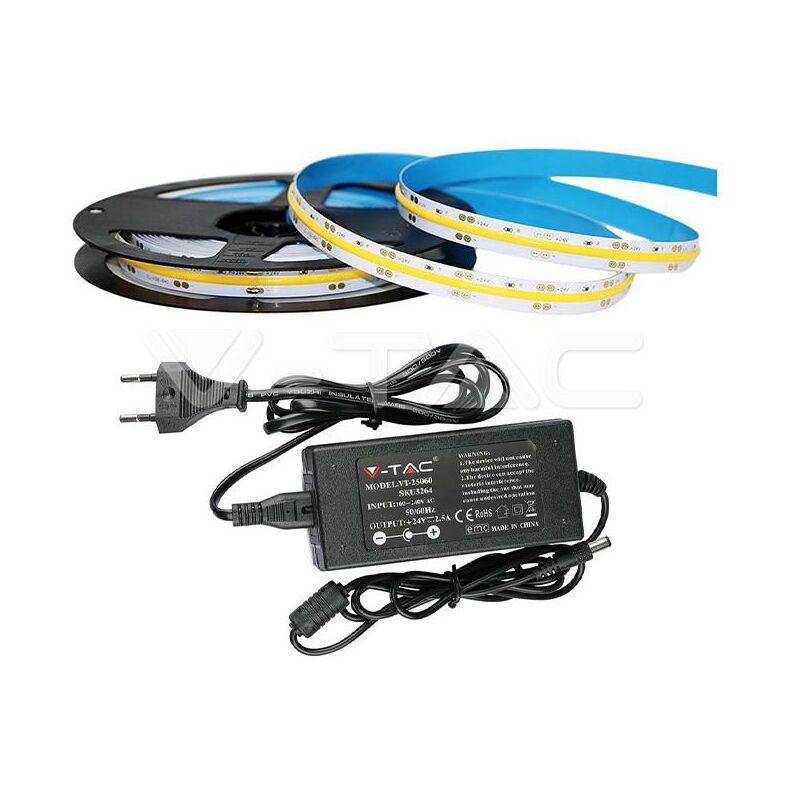 Esolution - led cob striscia kit IP20 24V 3000K