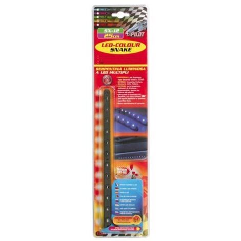 Led-Colour Snake 12 Led, 12V - 25 cm - Viola
