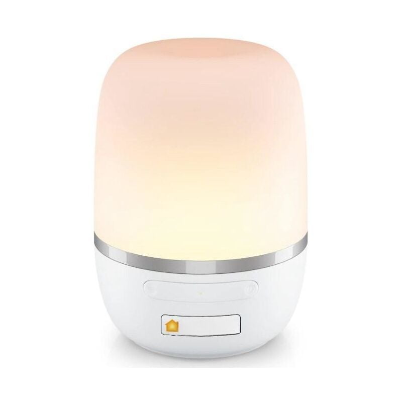 Debuns - led Connectée, Lampe de Chevet Intelligente WiFi Compatible Apple HomeKit, Alexa, Google Home et SmartThings, rgbcw Veilleuse Multicolore