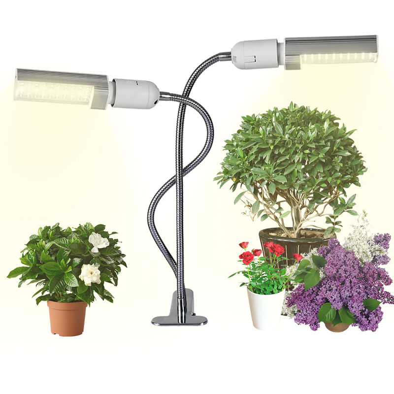 

LED crece la luz del crecimiento del bulbo de la lampara para las plantas de interior 20W LED super brillante 100 Sunlike espectro completo de