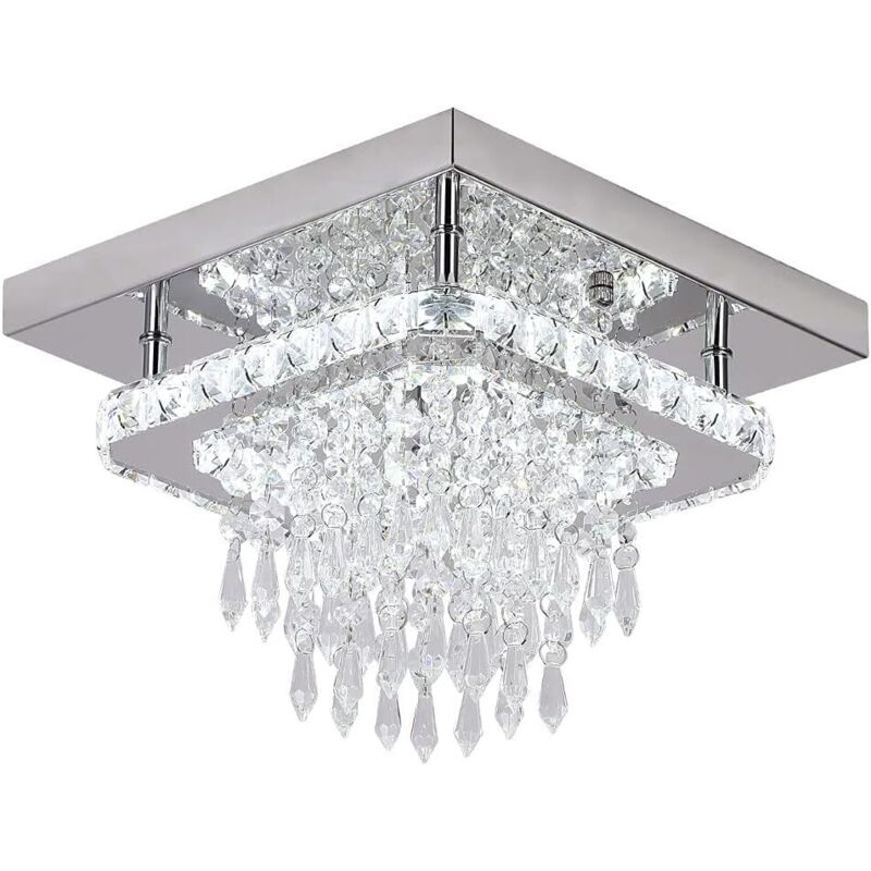 LED Cristal Plafonnier Lampe De Plafond Moderne Lustre Suspension Lampe Suspendue pour Salon Cuisine Chambre Salle À Manger Éclairage Décoration