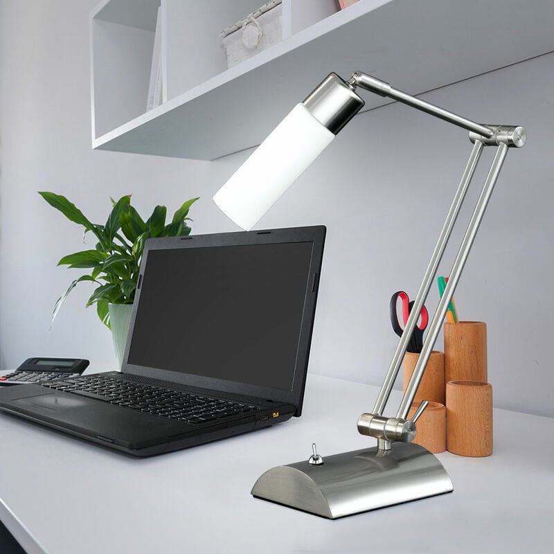 

Lámpara de mesa LED de 3 vatios, interruptor de lámpara de mesa, escritorio de oficina móvil, sala de estar