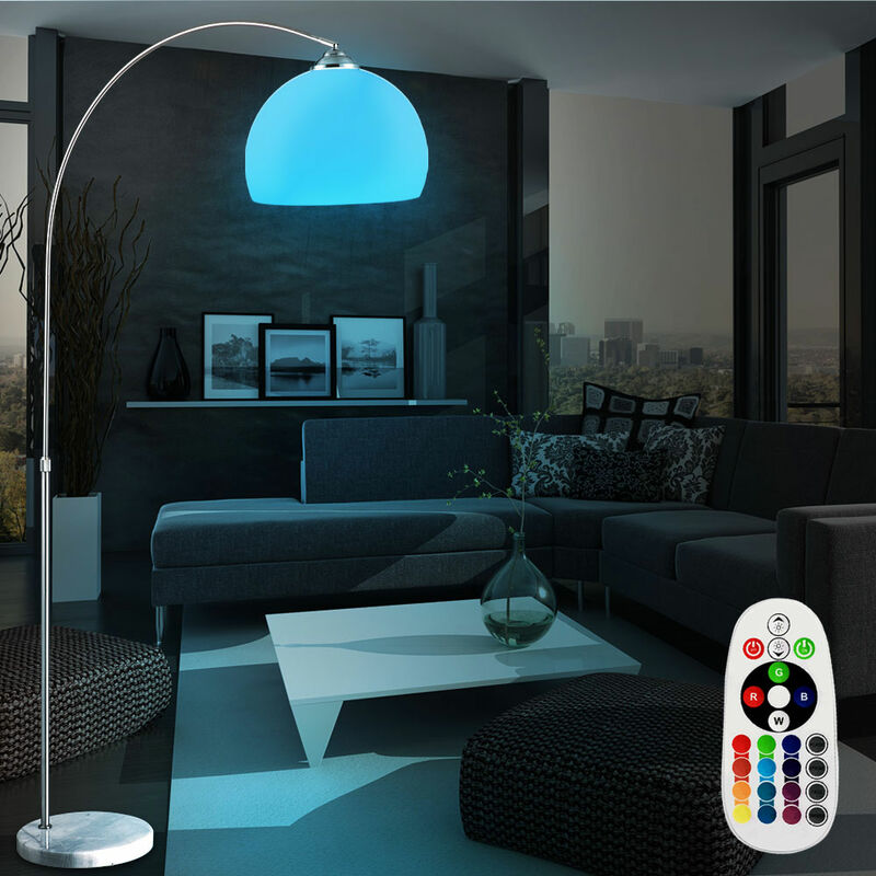 

Lámpara de pie LED de 7 vatios que cambia de color lámpara de comedor con control remoto 3000 K
