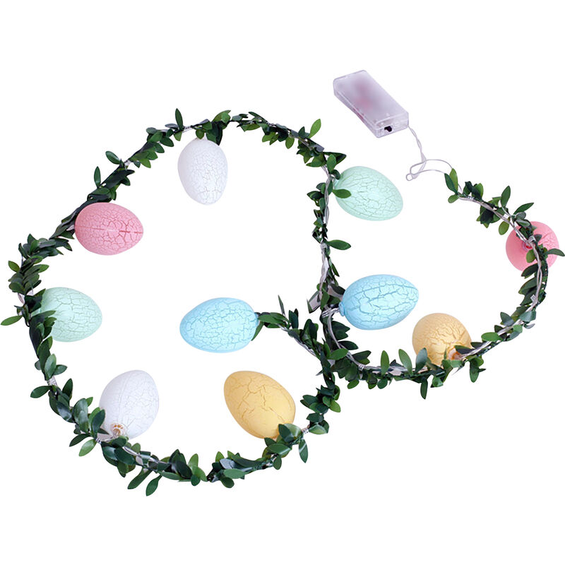 

LED de luz de cadena con forma de huevo de Pascua,20 luces