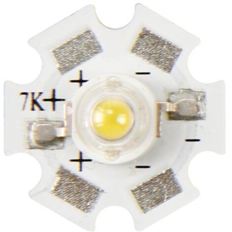 LED DE PUISSANCE - 3 W - BLANC CHAUD - 210 LM VELLEMAN L-H3WW