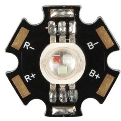 LED DE PUISSANCE - 3 W - RVB VELLEMAN L-H3RGB
