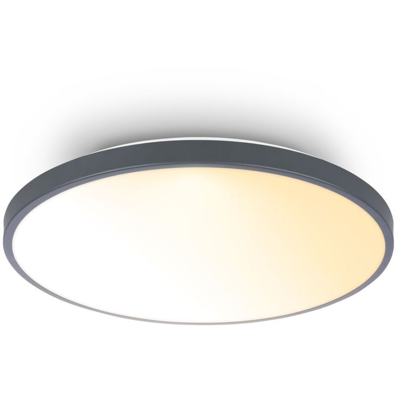 B.k.licht Led Deckenlampe Deckenleuchte Wohnzimmer Dimmbar Fernbedienung Cct Dekorblende
