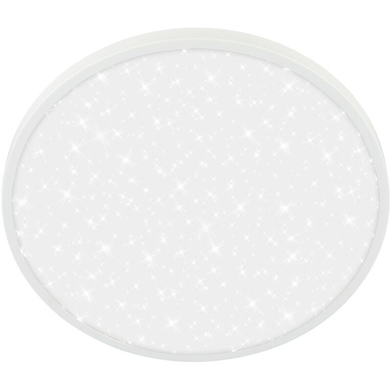 B.k.licht Led Deckenlampe Deckenleuchte Wohnzimmer Neutralweiß Sternenhimmel Dekorblende