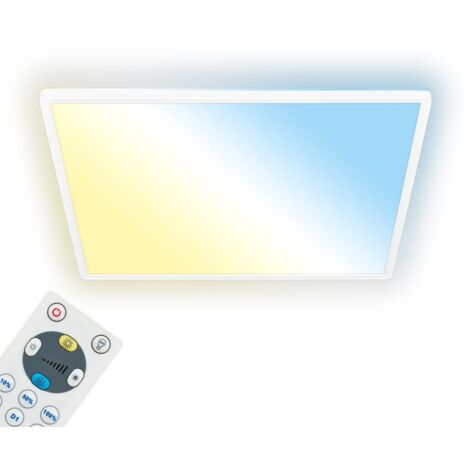 LED Deckenlampe flach Deckenleuchte Fernbedienung Dimmbar CCT Wohnzimmer