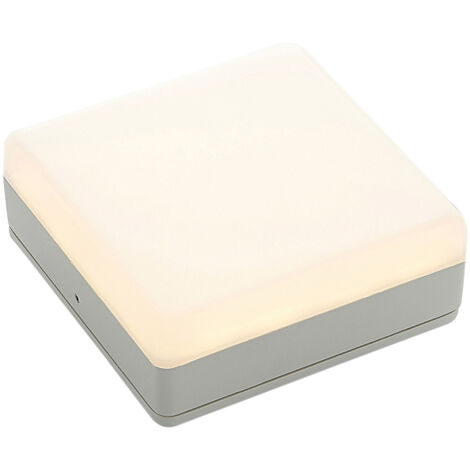 LED-Deckenlampe Thilo, IP54, weiß, 16cm, HF-Sensor