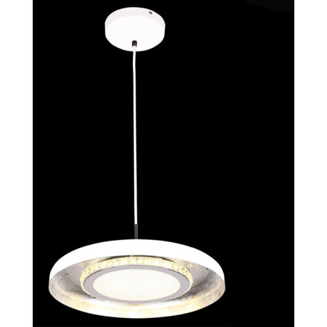 LED Deckenleuchte 12W 3 TEMPERATUREN GAN BLANCO CRISTALRECORD 99-068-12-100