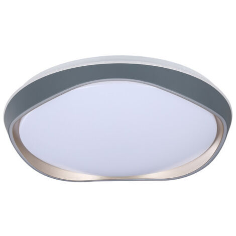 LED Deckenleuchte 144W 11520lm 3000-6000K 50cm Grau Dimmbar Kamuk Serie