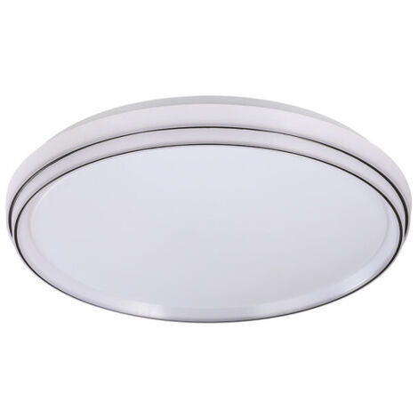 LED Deckenleuchte 144W 11520lm 3000-6000K 50cm Weiß/Schwarz Dimmbar Duarte Serie