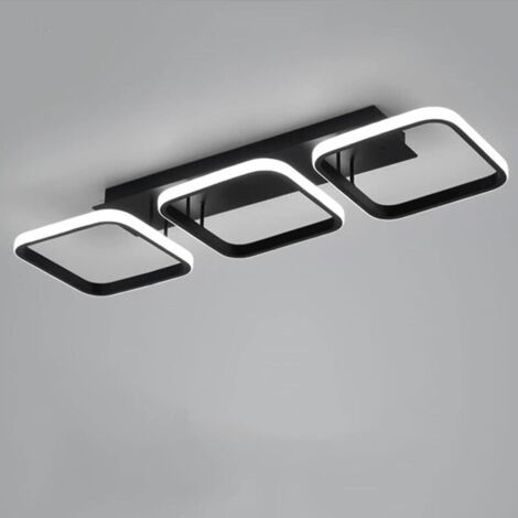 LED-Deckenleuchte, 30 W, 2700 Lumen, moderne quadratische LED-Leuchte, geeignet für Küchen, Wohnzimmer, Flure und Schlafzimmer, 6000 K kaltweißes Licht.