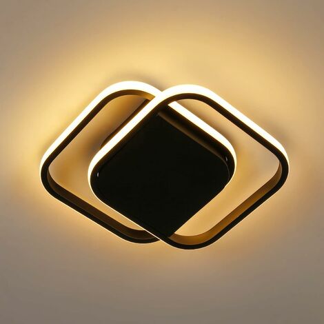 LED -Deckenleuchte 30W moderne Quadratdecke Deckenlampe für Wohnzimmer  Korridor Esszimmer 3000k (heißes Weiß) [Energy Class E]