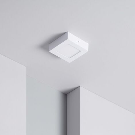 LED-Deckenleuchte 6W Eckig 120x120 mm 3000K Warmweiß