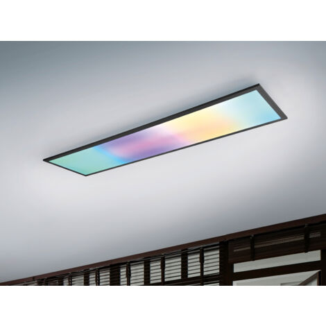 LED Deckenleuchte BETA mit Fernbedienung und RGBW Farbwechsler, Breite 119cm