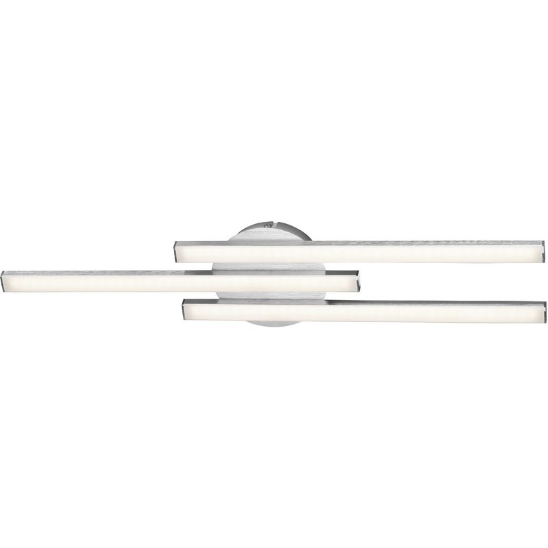 Briloner - LED Deckenleuchte 3187-039 Wohnraumlampe Aluminiumm 3x 6 Watt