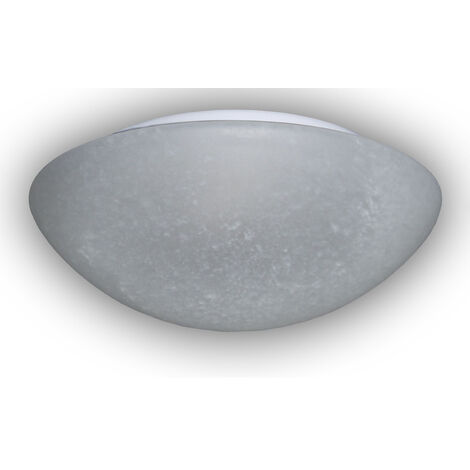 LED Deckenleuchte / Deckenschale rund, Glas PERGAMENT, Ø 25cm