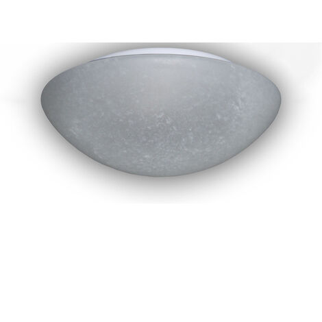 LED Deckenleuchte / Deckenschale rund, Glas PERGAMENT, Ø 25cm