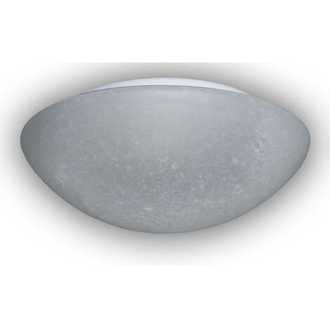 LED Deckenleuchte / Deckenschale rund, Glas PERGAMENT, Ø 35cm
