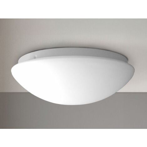 LED Deckenleuchte / Deckenschale rund, Opalglas matt, Ø 25cm
