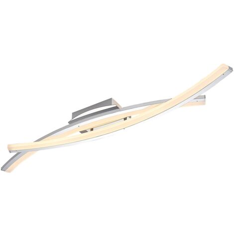 LED Deckenleuchte "Elarit" aus Metall dimmbar für Wohnzimmer & Esszimmer von Lindby