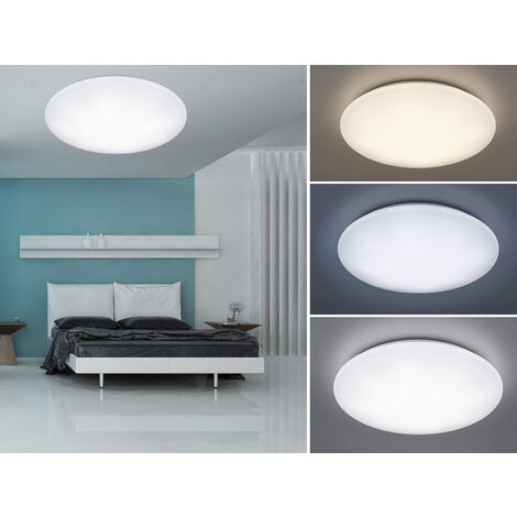 LED Deckenleuchte KATO dimmbar mit Nachtlicht & Fernbedienung, Ø 60cm