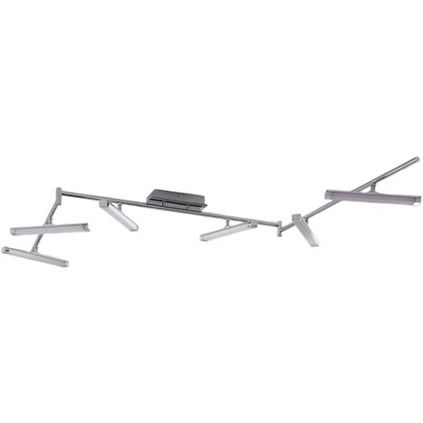 LED Deckenleuchte "Pilou" aus Metall dimmbar für Küche von Lindby