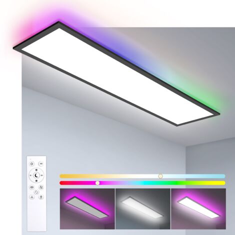 LED Deckenleuchte RGB Quadratisch Dimmbar Mit Fernbedienung