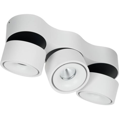 LED Deckenleuchte "Rotari" aus Aluminium für Wohnzimmer & Esszimmer von Arcchio
