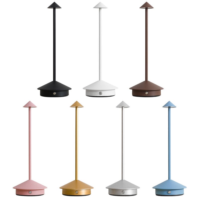 Crea - led décoration de la maison moderne simple en alliage d'aluminium créatif champignon veilleuse restaurant lampe de table chevet atmosphère