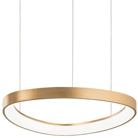 LED dekorative integrierte Pendelleuchte Messing, 3000K
