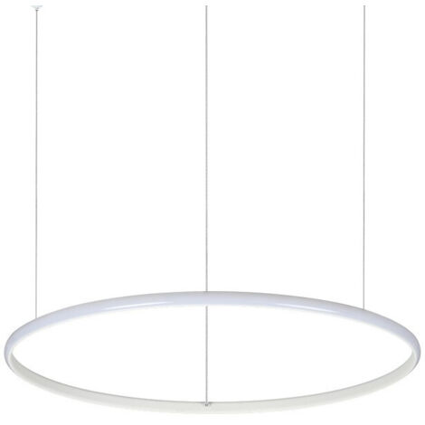 LED dekorative runde integrierte Pendelleuchte weiß, 3000K