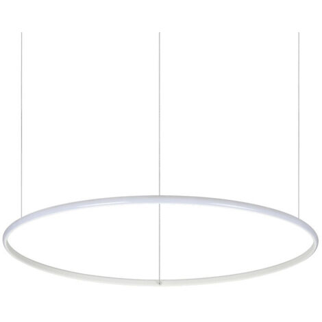 LED dekorative runde integrierte Pendelleuchte weiß, 3000K