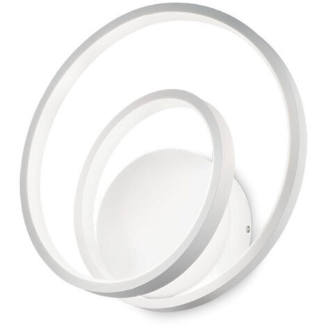 LED Dekorativer Swirl Integrierte LED-Wandleuchte Weiß, 3000K