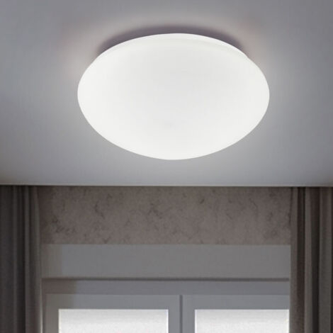 LED Design Decken Leuchte opal weiß Strahler rund Wohn Zimmer Beleuchtung Lampe Globo 41671