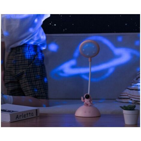 LED Desk Lamp, USB Desk Lamp for Kids, with Pen Holder and Mobile Phone Holder Foldable Table Lamp, Night Light Eye Protection Pink