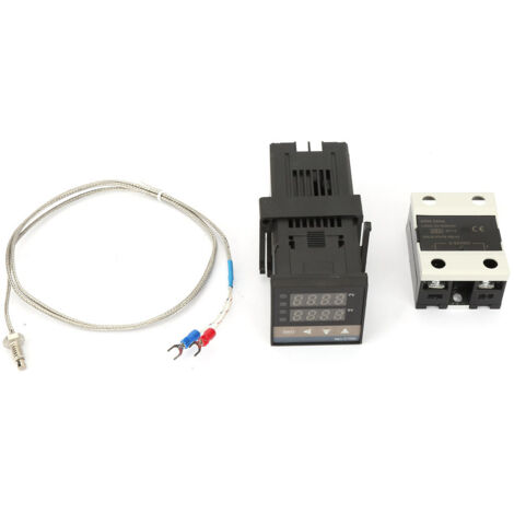 LED-Digital-PID-Temperaturregler, 0-1300°C, Alarm, für Backofen oder Inkubator