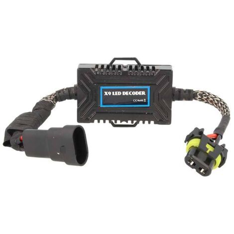 Led Digital Warning Canceller 9005 9006 H10 HIR2 20W 12V Filtro Resistenza