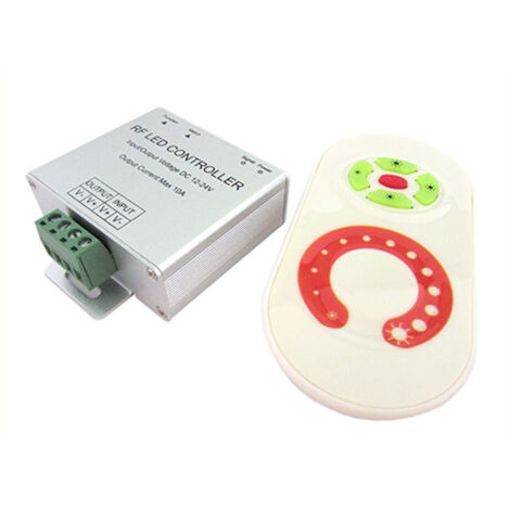 Led Dimmer Mono Colore 12V 24V 10A Con Telecomando RF Wireless Per Bobina Led RF303