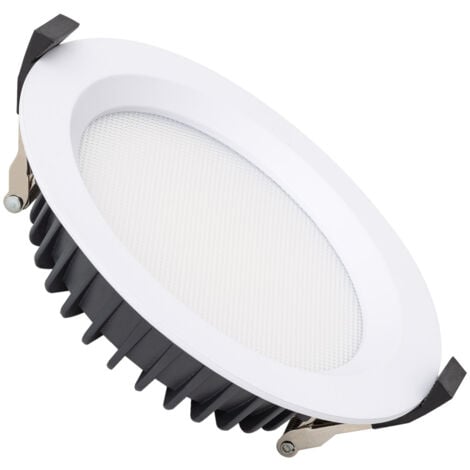 LEDKIA LED Downlight 13W Rund SAMSUNG AERO CCT 130 lm/W Mikroprismatisch LIFUD Ausschnitt Ø 110 mm No Flicker (2700K - 3200K - 4000K) Wählbar (Warm-Neutral-Kalt)