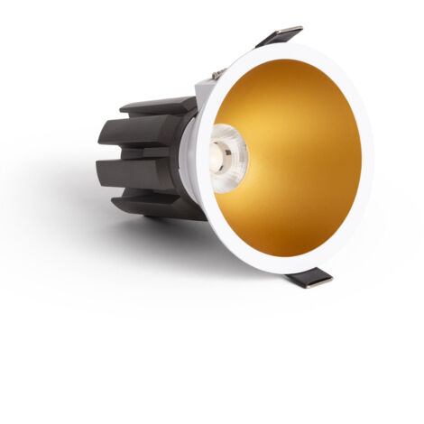 LED Downlight Einaustrahler 9-12W Konisch Areni Schnitt Ø 85 mm 4000K Gold Neutralweiß 9 W