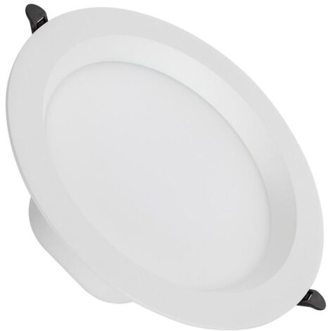 LED Downlight Einbaustrahler 24W Rund LUX CRI90 Ausschnitt Ø 200 mm IP44 No Flicker 5000K Kaltweiß