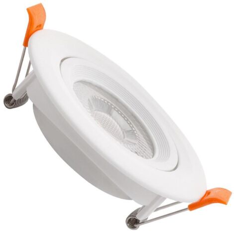 LED Downlight Einbaustrahler 7W Rund SOLID Slim Ausschnitt Ø 75 mm 4000K Neutralweiß