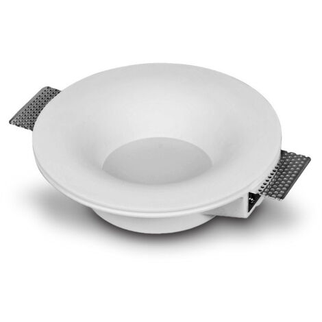 LED Downlight Einbaustrahlerring für Gips/Gipsplatten Integration Rund 9W Schnitt Ø223 mm UGR17 2700K Warmweiß