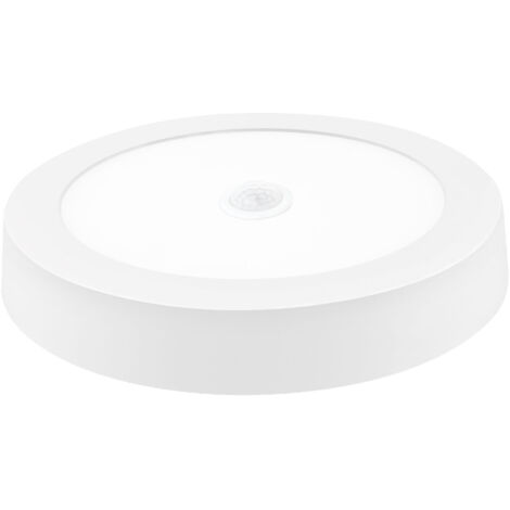 LED-Downlight mit Sensoroberfläche, rund, mattweiß, 18 W, kalt