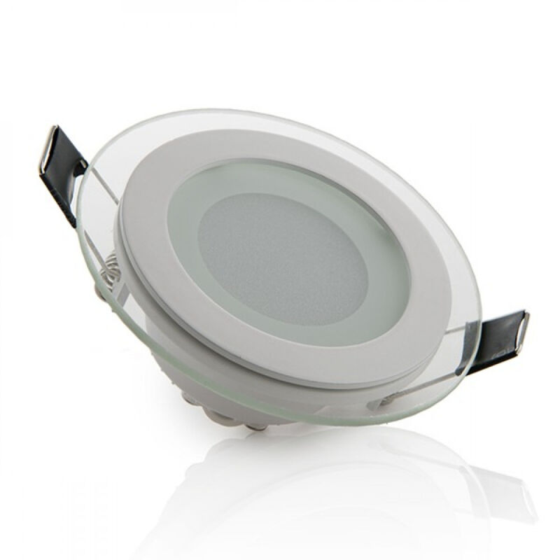 Greenice - Spot led Downlight 6 w 600 lm 6 000 °k Verre circulaire ø 95 mm 40 000 h [GR-MB01-6W-CW]