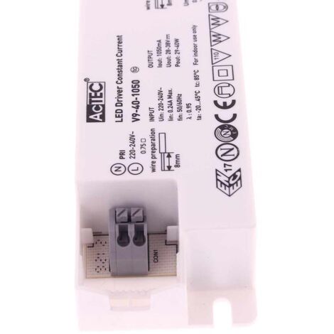 Led Driver CC Corrente Costante 1050mA 28V-38VDC Per Alimentare Led Max 40W